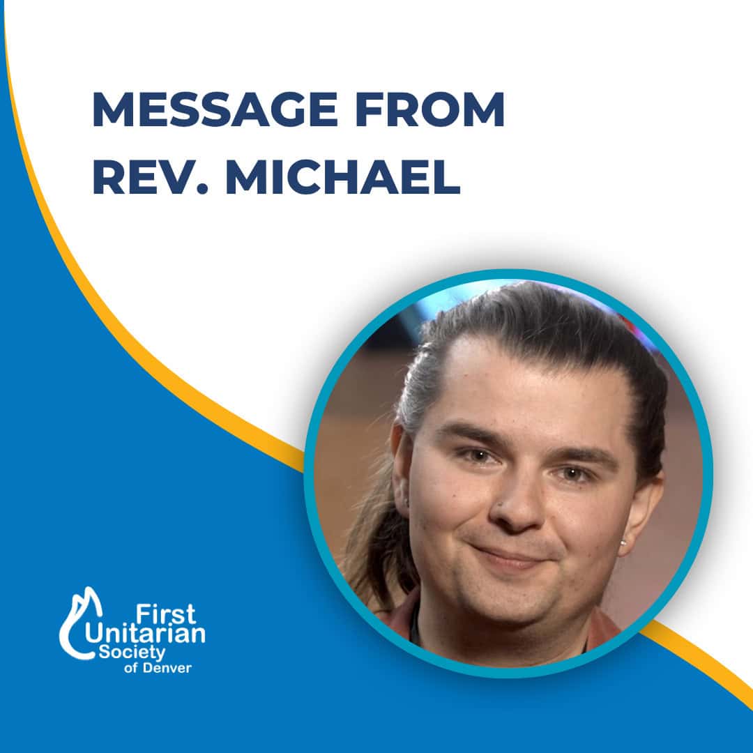 Message from Rev Michael